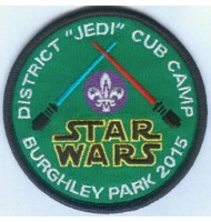 Star wars scout embroidered badge