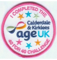 UK Challenge embroidered badge