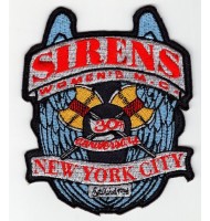 New York City embroidered badge