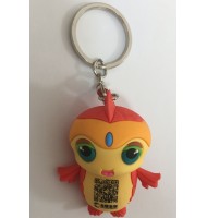 3D pvc keychain