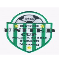 United cup embroidered badge