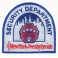 Security department embroidered badge