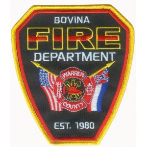 Fire Department embroidered badge Fire Department embroidered badge
