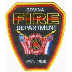 Fire Department embroidered badge