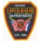 Fire Department embroidered badge
