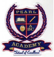 School clothing embroidered badges