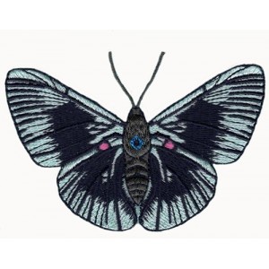 Butterfly iron on embroidered badge Butterfly iron on embroidered badge