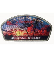 Mount baker council scouting embroidered badges