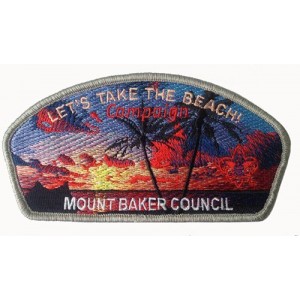 Mount baker council scouting embroidered badges