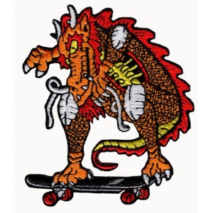 Embroidered badge of Dragon