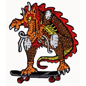 Embroidered badge of Dragon Embroidered badge of Dragon
