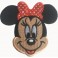 Embroidered badge of Mickey Mouse