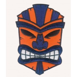 Embroidered mask badge Embroidered mask badge
