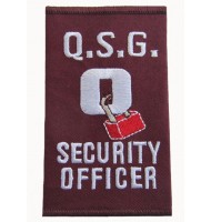 Security officer embroidered epaulet