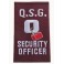 Security officer embroidered epaulet