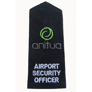 Security officer embroidered epaulets Security officer embroidered epaulets