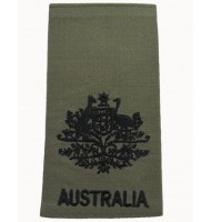 Australia government embroidered epaulets