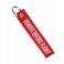 Red Remove Before Flight key chan