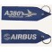 AIRBUS embroidered keychain