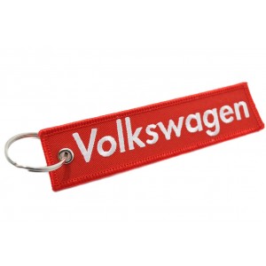Volkswagen embroidered keychain