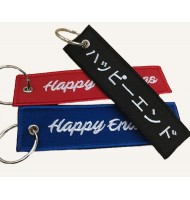 Fashionable high quality embroidered key ring