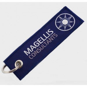 No MOQ custom embroidered key ring No MOQ custom embroidered key ring