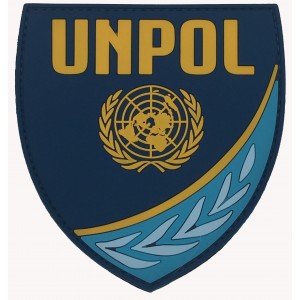 Rubber police badge Rubber police badge