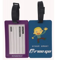 Rubber Luggage Tag