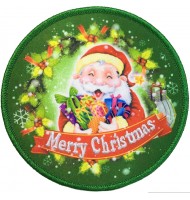 Embroidered Christmas Patch