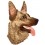 embroidered dog badge