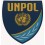 Rubber police badge